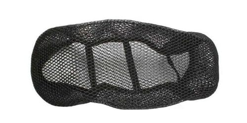 Housse siège moto anti-chaleur avec grille de protection alvéolée pour scooter et cyclo
