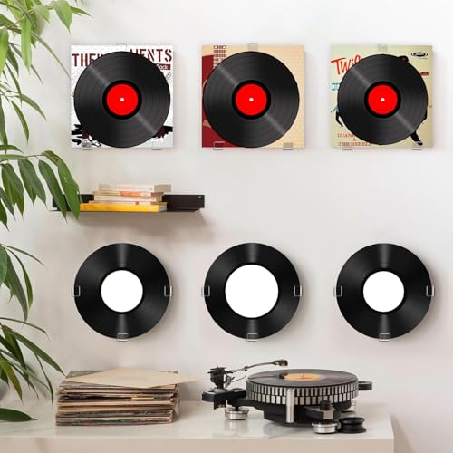 KASESSS Lot de 24 Pièces Accroche Vinyle Mural Petit, Support Vinyle Mural en Acrylique, Porte Vinyle Mural Autocollant, Etagere Vinyle sans Percer Etagere Transparente pour Disque Vinyle CD et DVD - Les Beatles, Paul McCartney, John Lennon, RIngo Starr, George Harrison KASESSS Lot de 24 Pièces Accroche Vinyle Mural Petit, Support Vinyle Mural en Acrylique, Porte Vinyle Mural Autocollant, Etagere Vinyle sans Percer Etagere Transparente pour Disque Vinyle CD et DVD – Image 6