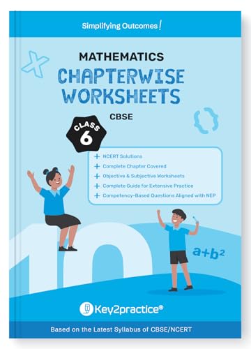 Image of Gurukul Mathematics Chapterwise Worksheets : CBSE Class 6 For Exam 2026