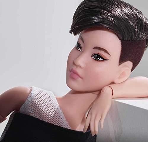 Muñeca Barbie Signature Looks articulada estilo pixie miniatura 3