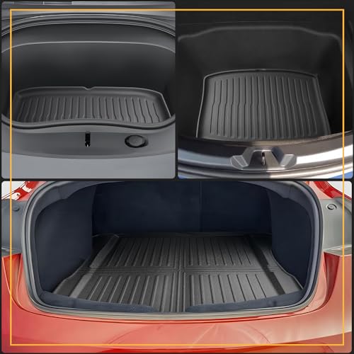 Tapis de coffre Tesla Model 3 2024 accessoires auto habitacle imperméable