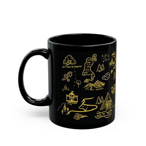 “To Whatever End” Throne of Glass Map Mug – Bold Edition for the Fierce Reader