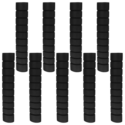 Cache-Poignées en Mousse Noire 210 MM STOBAZA Lot de 9 pour Barre de Traction