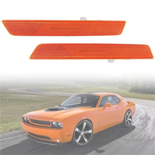 Luces de giro para Dodge Challenger 2015-2019 intermitentes de parachoques delantero 4