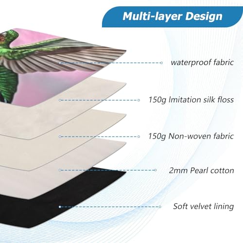 Funda para portátil Hummingbird y Cherry Blossom 13-14 pulgadas miniatura 4