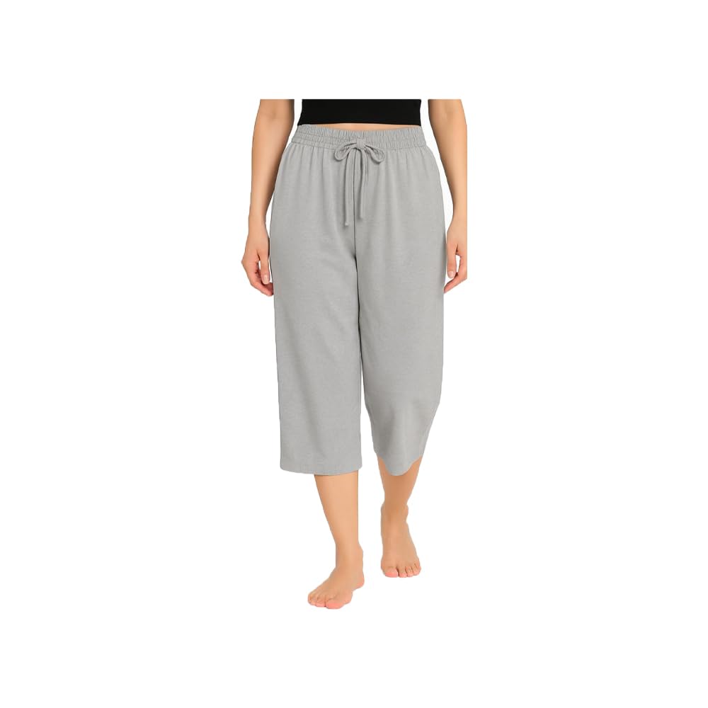 Womens Cotton Plain Loosefit Capri, 3/4th Capri For Women Single Pack-image-44