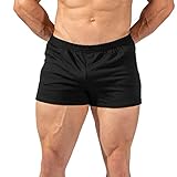 GYMAPE Männer Fitnessstudio Bodybuilding Trainieren Baumwolle Sport Shorts