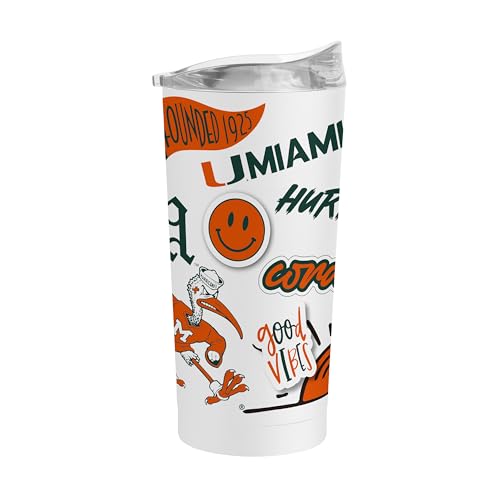 Image of Logo Brands NCAA Native Icons 20 oz Stainless Steel Tumbler - Double Wall Vacuum Insulated