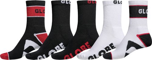 Socks Sock 5 Pack Destroyer Caviglia Globe Uomo