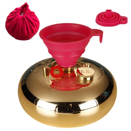 Kupfer-Wärmflasche - Kupfer-Heizflasche, kompakte Körperwärmer, klassische Heizbox, verlängerte Wärmespeicherflasche | Für Erwachsene Haushalt...