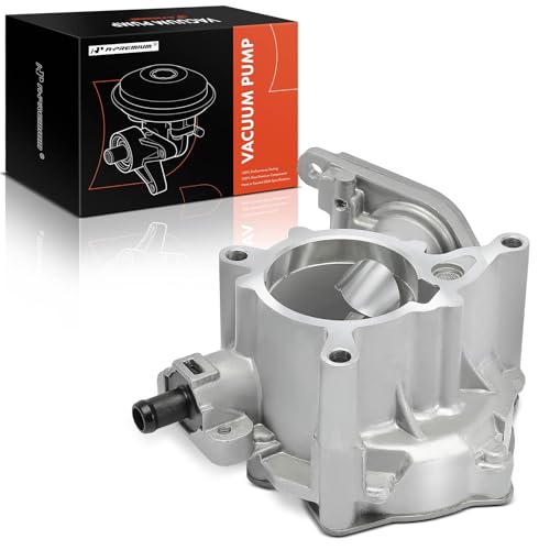 A-Premium Vacuum Pump Compatible with Select Volkswagen and Audi Models - Golf 2013, Tiguan 2015-2017, Tiguan Limited 2017-2018, Beetle 2012-2013, CC 2012-2017, Eos 2012-2016, GTI, A3, Q3, Q3 Quattro