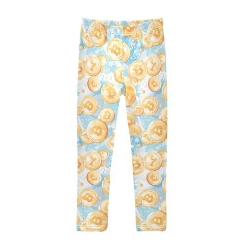 KLL (prop1) (keyword) for Toddler Girls, Flying Bitcoins and Snowflakes, (prop2) (longword) (Scenario) 4T