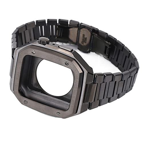 Bracelet armure métal Apple Watch 8 7 résistant aux rayures 45mm