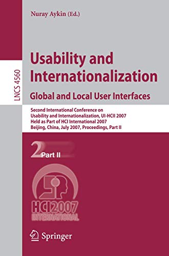 Usability and Internationalization. Global and Local User Interfaces: Second International Conference on Usability...
