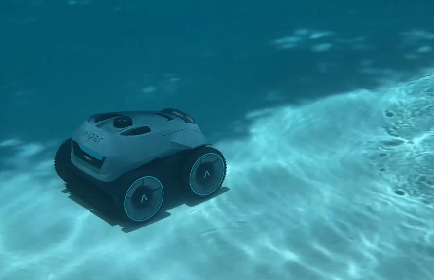 AIPER Cordless Robotic Pool Cleaner, WavePath Navigation, Wall-Climbing, Quad-Motor, 150 mins Runtime for Inground Pools up to 1,600 sq.ft, Seagull Pro ZT6002 photo review