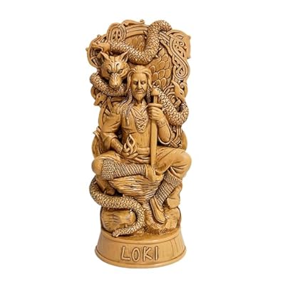 Swtgaah Estatua de resina de Thor Loki Patrono nórdico de San Odín para manualidades, leyenda, adornos para el hogar, estudio, decoración de dioses nórdicos (Loki) | Ya disponible en tu tienda friki favorita! En mundofriki.es! Swtgaah Estatua de resina de Thor Loki Patrono nórdico de San Odín para manualidades, leyenda, adornos para el hogar, estudio, decoración de dioses nórdicos (Loki) | Ya disponible en tu tienda friki favorita! En mundofriki.es!