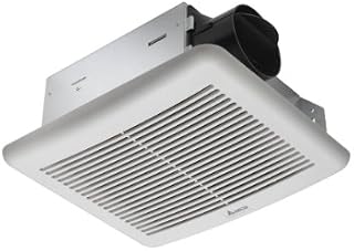 DELTA ELECTRONICS (AMERICAS) LTD. BreezSlim SLM50 50 CFM Exhaust Bath Fan, White