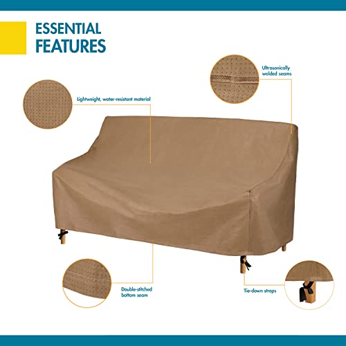Duck Covers Eso793735 Essential Water-Resistant 79 Inch Sofa Cover,79W X 37D X 35H, Patio Furniture Covers #TOP4