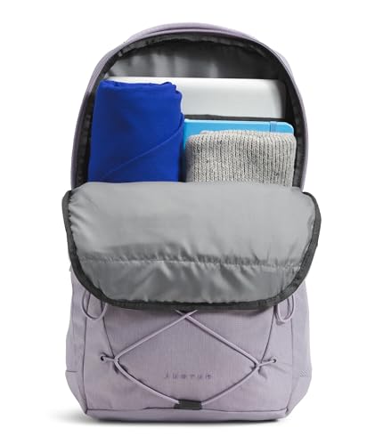 Image of The North Face Women's Jester Everyday Laptop Backpack - Commuter Travel Bag, Laptop Sleeve, Water-Repellent, Minimal Grey Dark Heather /Minimal Grey-NPF, One Size