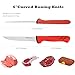 YOUSUNLONG Butcher Chef Knife 6 Inch - Premium High-carbon Molybdenum Steel Blade - Chef Slicing Knife For Meat Processing - Ergonomic & Non-slip Handle