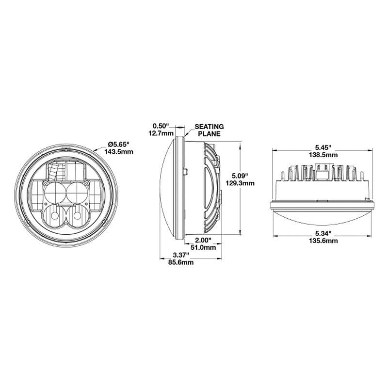 J.W. Speaker 0555111 5.75インチ 8691 台座マウント Amazon.com: J.W. Speaker 0555111 5.75in. 8691 Pedestal Mount