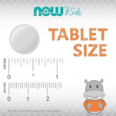 NOW Kids Supplements، Kid Vits Multivitamin، Juicy Orange، 120 قرص قابل للمضغ