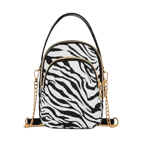 CTYSHTDL Women Small Crossbody Bag Zebra Animal Shoulder Purse Handbag