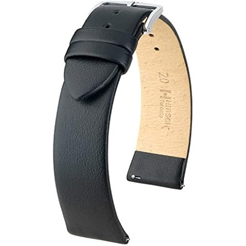 HIRSCH Correa de reloj Toronto M de piel de becerro italiana Cover