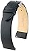 Produktbild HIRSCH Uhren-Armband Toronto L - Uhr-Band aus italienischem Kalbs-Leder mit feiner Narbung - Schwarz - 20 mm
