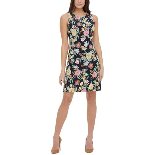 Image of Tommy Hilfiger Tonal Palm Dress