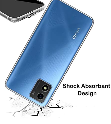 Image of Transparent Soft Silicone TPU Flexible Back Cover Compatible with Vivo Y01A
