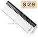 GLOHOO Car Squeegee 12 Inch Flexible T-Bar Water Blade, Car Drying Water Silicone Squeegee for Car, Windshield, Glass, Window, Mirror, Bathroom (Black)