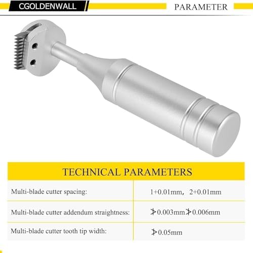 Kit de comprobador de adherencia, cuchillas de precisión para pruebas de revestimientos precisos, herramienta esencial para evaluación de adherencia de película de pintura en laboratorios