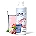 Energybody Refresh Light Apfel-Kirsch 1 L / kalorienarmer Getränkesirup mit Vitaminen / Getränkekonzentrat, Fitness Drink & Fitness Sirup für Sportgetränke