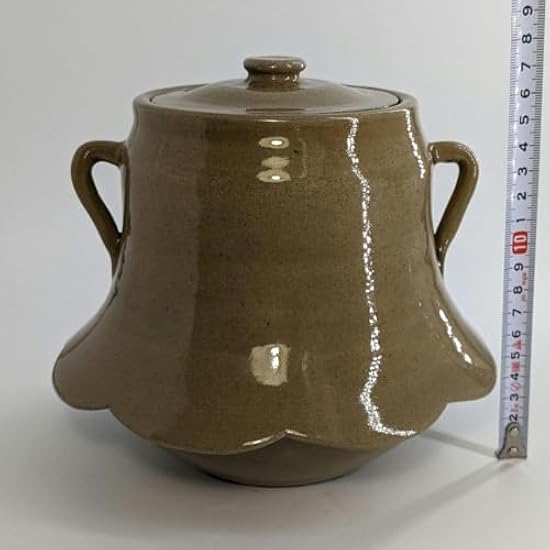 宮川陽仙 虫明焼 耳付水指 茶道具 茶器 水差 抹茶 食器 工芸品 置物 容器 宮川陽仙 虫明焼 耳付水指 茶道具 茶器 水差 抹茶 食器 工芸