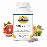 Simple Promise GRS Ultra - Glutathione Supplement with NAC 600mg N-Acetyl Cysteine, Selenium 200mcg & Red Orange Complex - Antioxidant & Cellular Support for Men & Women - 30 Days Supply
