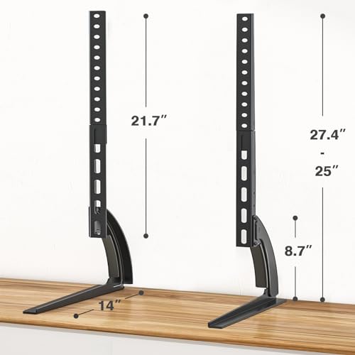 TAVR Universal Table Top TV Stand Mount for 27 30 32 37 40 43 47 50 55 60 65 Inch LCD LED Flat/Curved Screen TVs, Height Adjustable TV Legs, Strong TV Base Holds up to 88 lbs, Max VESA 800x500mm by TAVR Furniture - Image 6