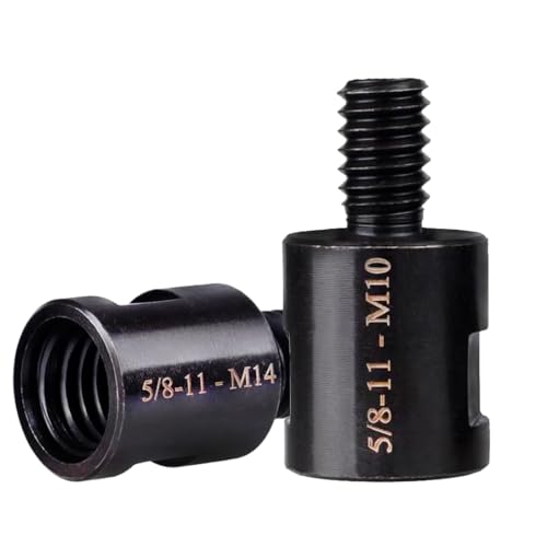 JUNLIXN 2Pcs 5/8"-11 Female to M14/M10 Male Angle Grinder Converter