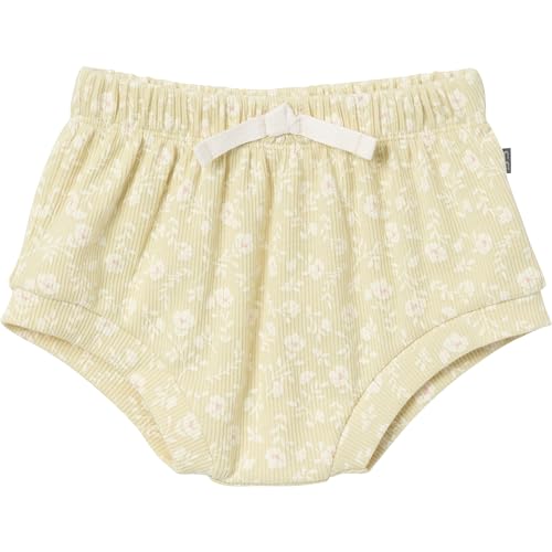 Modern Moments by Gerber Baby Girls' Short Sleeve Bodysuit and Shorts Set, Dusty Yellow Floral/Light Rose, 3-6 Months — view 5