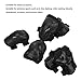 GYZOUKA Adult Roller Skate Gear Set, Knee Elbow Wrist Pads, Comfortable for Extreme Sports,Skateboard Scooter Bikes Balance Bikes