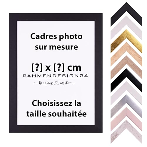 Rahmendesign24 Configurateur de cadres photo | Cadres photo personnalisables | Toutes tailles | Cadres photo, cadres interchangeables, cadres pour affiches, utilisables également comme cadres puzzle