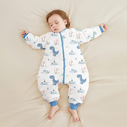 Usbettas Baby Sleep Sack,100% Cotton Smart Thermostatic Wearable Blanket Sleepsuit 2.5Tog #TOP1