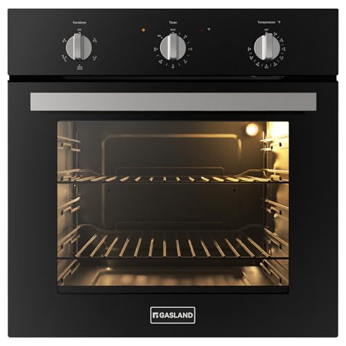 Comparison: Electric Wall Oven 8 24 Inch Electric Wall Oven, GASLAND Built-in Oven with 2.79 Cu.ft Capacity, 5 Working Functions, Ergonomic knob, Removavle Triple-Layer Glass Door, 2200W Black Single Wall Oven, ETL Certified