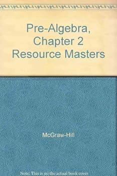 Hardcover Pre-Algebra, Chapter 2 Resource Masters Book