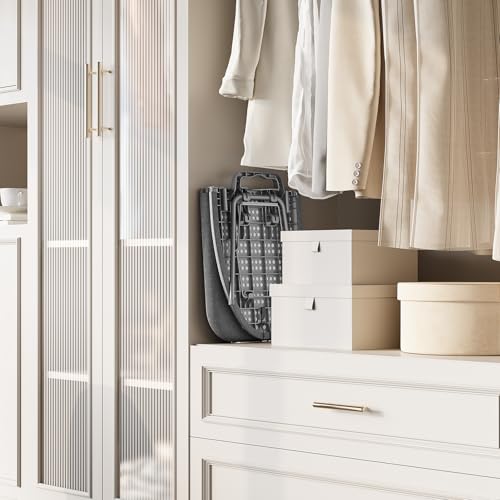 KINGBOARD Tabletop Ironing Board, Small Ironing Boards with Iron Rest, Folding Iron Board, Extra Thick Cover, Portable Tabletop Ironing Board with Non-Slip Feet, 30x12 Black - Thumbnail 6