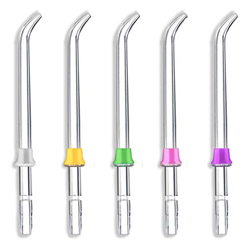 Flosser Replacement Tips for Waterpik Water Flosser , Reach Flosser Refill Heads Replacement Heads for Waterpik, Compatible with Waterpik Oral Irrigator & Dental Flosser, Orthodontic Tips