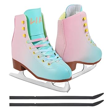 figure skates without toe pick