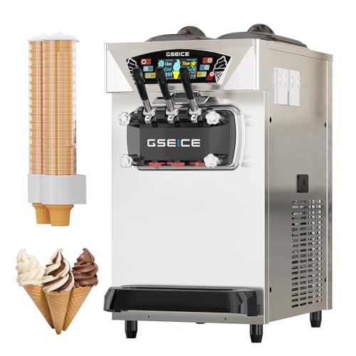 Commercial Ice Cream Maker 6.8-8.4 Gal/H