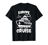 Europe Cruise Summer Vacation Reunion Cute Girls Trip 2026 T-Shirt
