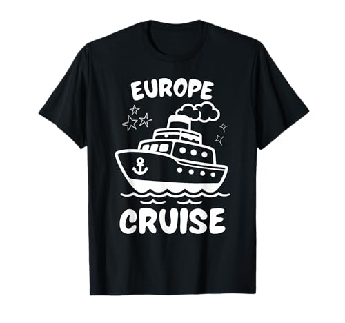 Europe Cruise Summer Vacation Reunion Cute Girls Trip 2026 T-Shirt